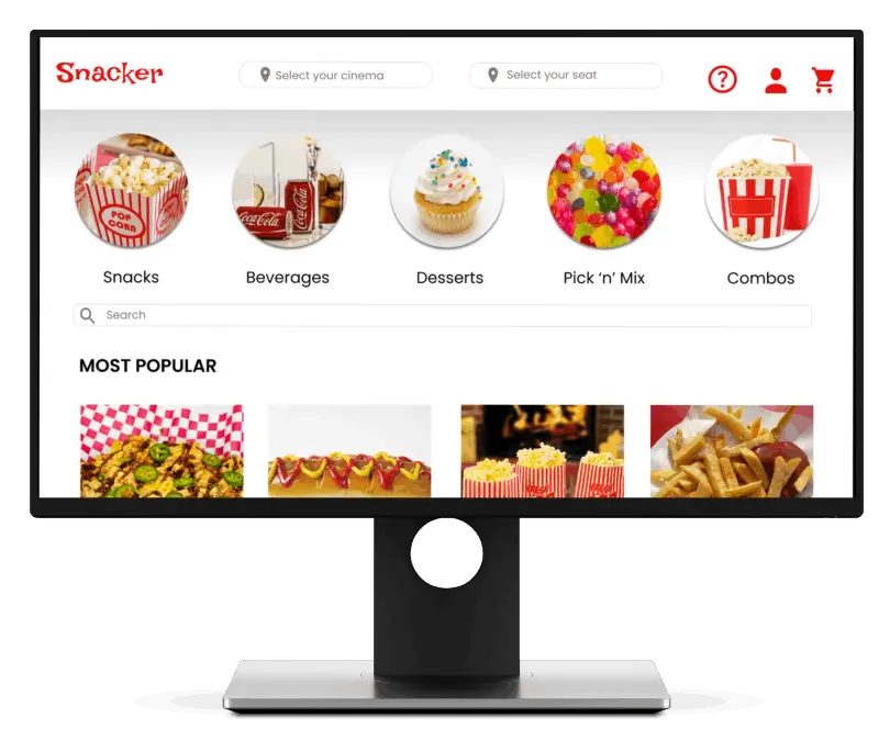 Snacker Web Design